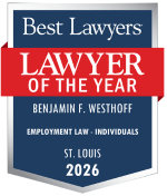 Best Lawyers Lawyer of the Year 2026 | Benjamin Westhoff